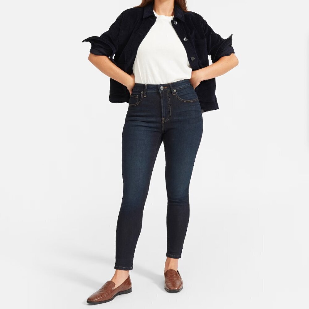Everlane The High Rise Blue Jean Sz 28